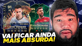 EA FC 24  VAI FICAR MUITO ABSURDO ISSO AQUI  EVOLUCAO TOTS amp DME LUCAS VAZQUEZ SBC [upl. by Alice]