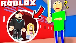 CHOWAMY SIĘ PRZED BALDIM W JEGO SZKOLE Roblox Baldi Basics  Vito i Bella [upl. by Gariepy416]