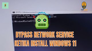 skip lets connect you to network Saat Install windows 11 Bypass Windows 11 network connection [upl. by Keynes]