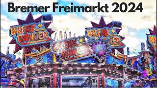 4K Bremer Freimarkt 2024 Bremen Kirmis [upl. by Dupre]