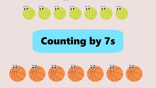 7 Times Table Song  Count by sevens  Multiplication Song 7  Mathically Genius [upl. by Narmis994]