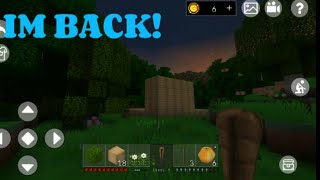 i play Mini block craft again [upl. by Ryann]