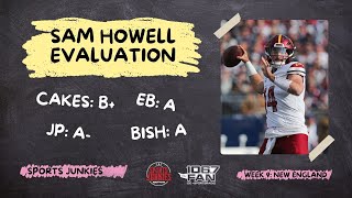 Commanders QB Sam Howell Week 9 Evaluation  Sports Junkies [upl. by Berget]