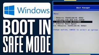 How To Boot Windows 10 amp 11 In Safe Mode  Start Windows While Booting 2024 Step By Step Tutorial [upl. by Dnama]