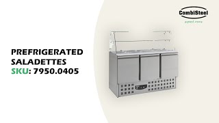 Combisteel refrigerated saladette 79500405 [upl. by Hock]