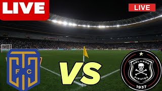 Cape Town City vs Orlando Pirates Live Match MTN8 SemiFinals Update [upl. by Enyalaj]