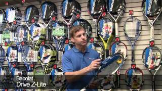 Midwest Sports Product Overview Babolat Drive Z Lite [upl. by Nirraj]