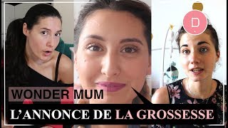 L’annonce de la grossesse à leur conjoint  Wondermum [upl. by Shere]