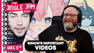 Simons Important Videos  wSimon Gee Tom Harry amp Sarah  Jingle Jam 2023  Day 5  05122023 [upl. by Dragelin]