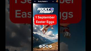 easter eggs 1 sept rocky rabbit  rocky rabbit easter eggs today 1 september airdrop [upl. by Ennairek]