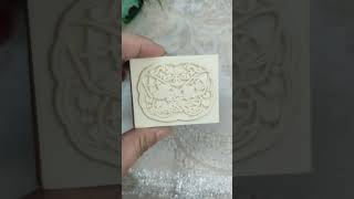 This is definitely your favorite wooden rubber stamp for making cards gifts etc artjournaling [upl. by Newob]