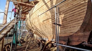 Massive New Pilot Cutter Build  Ferry Planks  Rebuilding Tally Ho EP17 [upl. by Aillil]