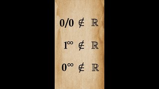 Indeterminate forms solved outside Real Numbers [upl. by Auqined831]