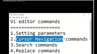 Vi editor Telugu 3  search and replace commands  cursor navigation  Vi Linux  Linux file editor [upl. by Sivraj]