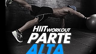 Allenamento parte alta circuito completo IN 20  Hiit Serie [upl. by Htebazil]