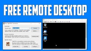 How To Use TightVNC To Access Computers Remotely in LAN  Free Remote Desktop [upl. by Sinnel489]