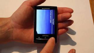 Sony Ericsson XPERIA X10 mini UI [upl. by Lucier]