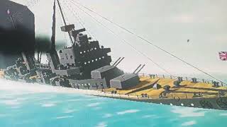 The Sinking Of The HMS Dorsetshire 3 Minute Film [upl. by Millman776]