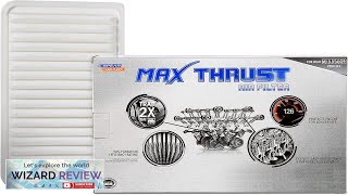 Spearhead MPG Defense Max Thrust Engine Air Filter For All Mileage Vehicles Review [upl. by Pfosi307]