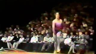 Amy Koopman FX 1982 Cottbus Gymnastics [upl. by Sanfourd]