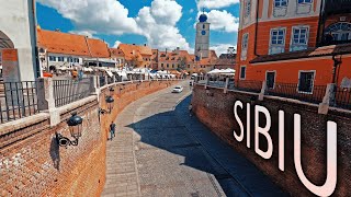 SIBIU ROMANIA  4k  best romanian destination [upl. by Guenevere]