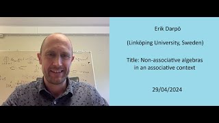 67 29042024 Erik Darpö Linköping University Sweden [upl. by Akinorev767]