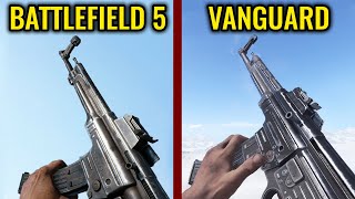 COD Vanguard vs Battlefield 5  Weapons Comparison [upl. by Dena]