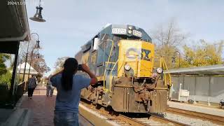 My Sons Train Videos in Ashland VA 1192024 [upl. by Nosaj]