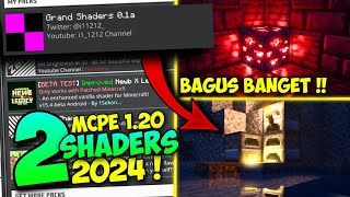 2024 2 Shader MCPE 120 KEREN 2024  Shader for mcpe 120  mcpe shader 120  Shaders minecraft [upl. by Edlin928]