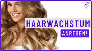 ✅7 HAUSMITTEL GEGEN HAARAUSFALL✅ Haarwachstum anregen leicht gemacht [upl. by Hertberg]