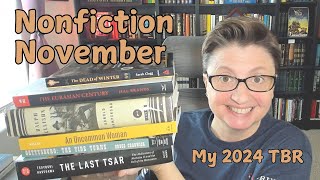 Nonfiction November My 2024 TBR [upl. by Lauri442]