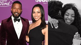 Jamie Foxx Congratulates Daughter Corinne on Her Engagement [upl. by Tteltrab]