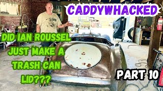 1938 Kustom Cadillac Ian Roussel Fabs What Some Might Say Is A Trashcan Lid 😂😂😂 [upl. by Quintina]