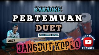 PERTEMUAN KARAOKE DUET  RHOMA IRAMA  DANGDUT KOPLO [upl. by Talie735]