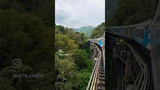 Vistadomeing through the Western Ghats travel vistadome westernghats shotoniphone [upl. by Anrak488]