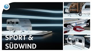 Next Level Caravans  KNAUS SPORT amp SÜDWIND 2022 [upl. by Doownil]