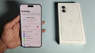 how to set passcode in iPhone 16  iPhone me passcode kaise lagaye [upl. by Ardnaed]