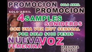 SAMPLES SONIDEROS PROMO FEMENINA [upl. by Laon]