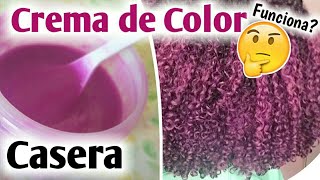 DIY INTENTO PINTAR MI CABELLO CON CREMA DE COLOR CASERA [upl. by Macey462]