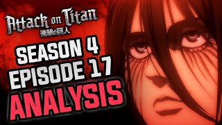 JUDGEMENT Attack on Titan Season 4 Episode 17 BreakdownAnalysis [upl. by Bach]