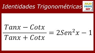 Demostración de identidades trigonométricas  Ej 1 [upl. by Eiramaneet67]