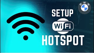 BMW WiFi Hotspot Setup [upl. by Llenol]