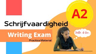 2024 Schrijfvaardigheid Oefenexamen A2  Practice Exam [upl. by Reseda696]