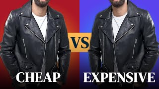 Cheap VS Expensive Leather Jacket Whats The Difference [upl. by Ezri]