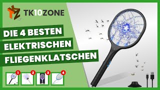 Die 4 besten Elektrischen Fliegenklatschen gegen Fliegen und Stechmücken [upl. by Verdie]