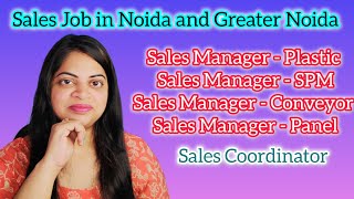 Sales Full Time Job Opening in Noida and Greater Noida for Mechanical Electrical MBA and Graduate [upl. by Celie]