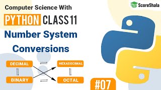 Trick for Number System Conversions  Number System Conversions  Class 11 Computer Science 07 [upl. by Anihtyc]