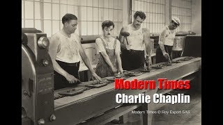 Charlie Chaplin  Factory Scene  Modern Times 1936 [upl. by Allianora388]