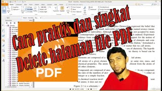 8 Cara delete suatu halaman file pdf tanpa harus online tanpa software tambahan [upl. by Callida]