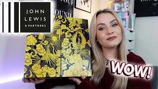 JOHN LEWIS BEAUTY ADVENT CALENDAR 2024 UNBOXING ✨ £195 WORTH £900  MISS BOUX [upl. by Brott]